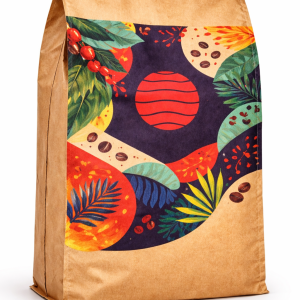 Brown Kraft & White Paper Poly Woven Bags