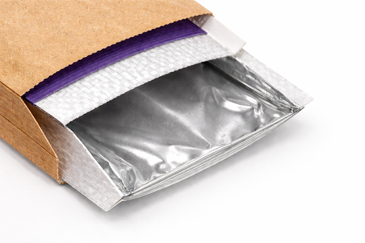 Paper poly woven bag with Metallized Film Layer